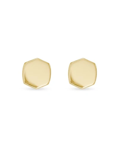 Davis Stud Earrings 18k Gold Vermeil