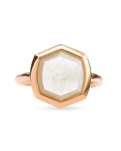 Davis 18k Rose Gold Vermeil Cocktail Ring