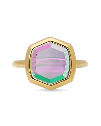 Davis 18k Gold Vermeil Cocktail Ring Blue Lapis