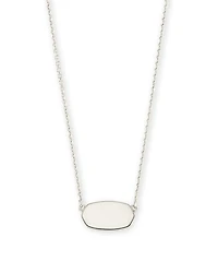 Elisa Sterling Pendant Necklace