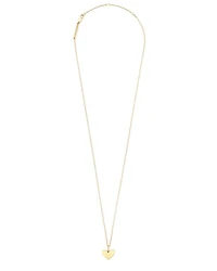 Ari Heart Charm Necklace In Sterling Silver