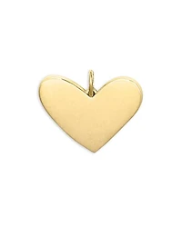 Ari Large Heart Charm Sterling Silver