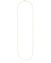 Davis Sterling Silver Beaded Long Necklace in Pyrite