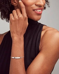 Mattie Delicate Chain Bracelet in 18k Rose Gold Vermeil