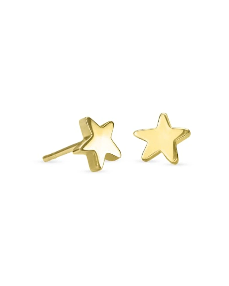 Jae Star Stud Earrings in Sterling Silver