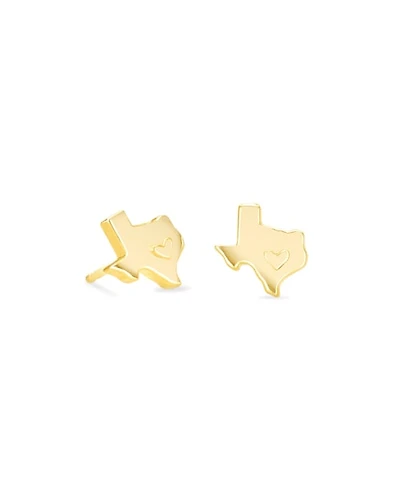 Texas Stud Earrings Sterling Silver