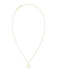 Texas Charm Necklace 18k Yellow Gold Vermeil