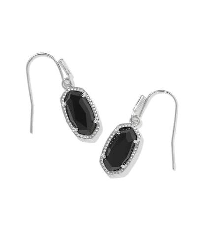 Lee Drop Earrings Silver