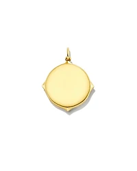 Matilda 18k Gold Vermeil Stone Charm in Ivory Mother-Of-Pearl