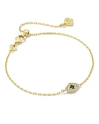 Ashrafa Eye Delicate Chain Bracelet