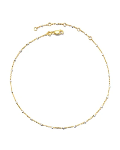 Single Satellite Chain Anklet