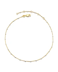 Single Satellite Chain Anklet