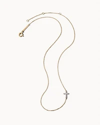 Cross Strand Necklace