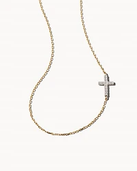 Cross Strand Necklace