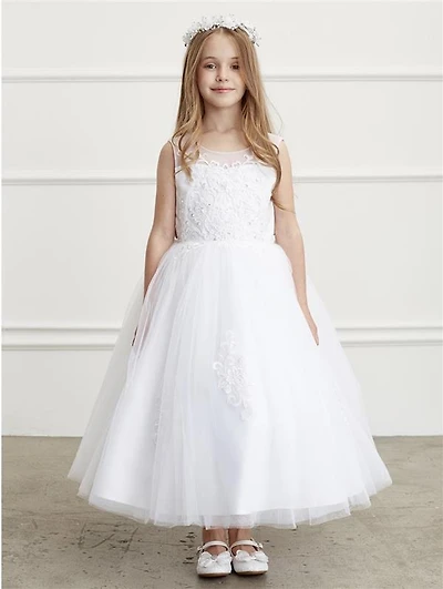 5818 SIZE:2-12 COLORS:WHITE,IVORY,BLACK,BABY BLUE,BLUSH,EMERALD,LILAC,SAGE