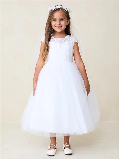 5859 COLOR:WHITE,IVORY SIZE: 2-16