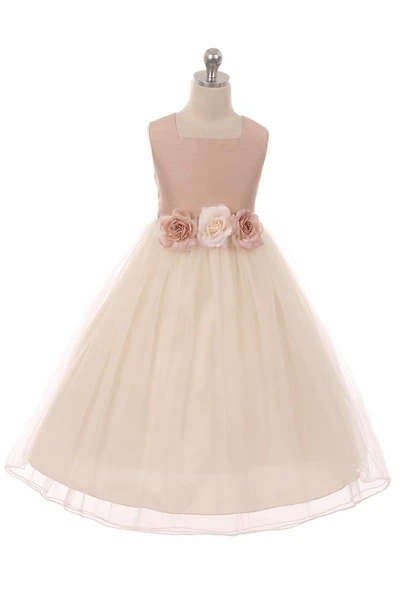 KD428 COLOR: IVORY, VINTAGENROSE SIZE: 2-20