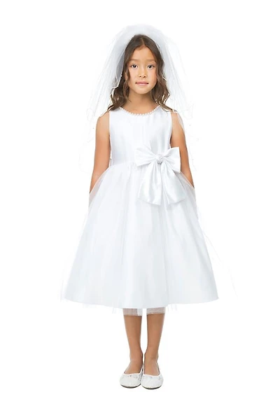 SK781 COLOR:WHITE, IVORY, CHAMPAGNE, BLUSH BABY SIZES AVAILABLE SIZE:2-12