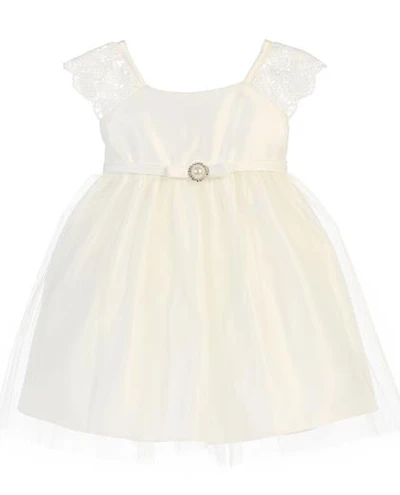 SKB621 COLOR:White, Champagne, Off White ,Petal Pink SIZE:6M-24M
