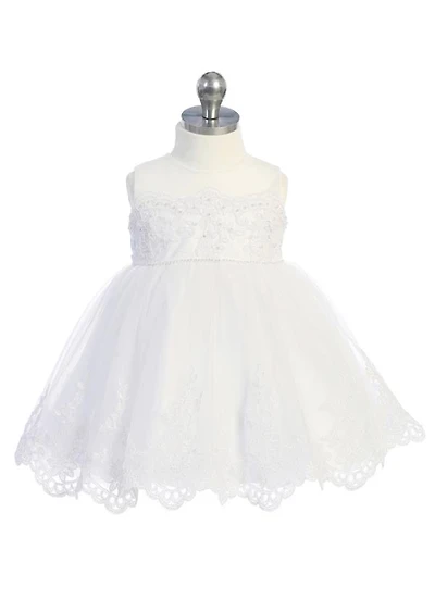 TT5801S COLOR:WHITE,IVORY,BLUSH,CHAMPAGNE SIZE:6M-24M