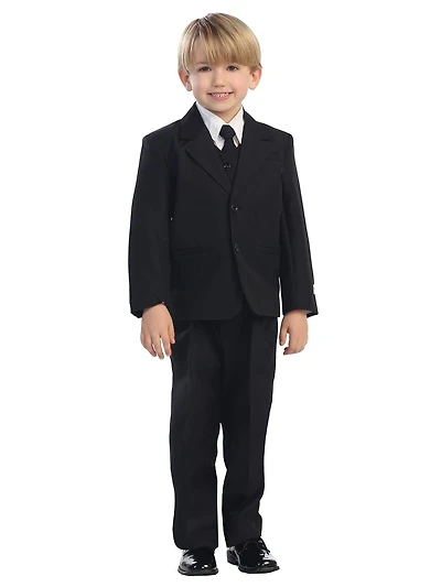 TT4005 Single Breasted Suit COLOR:BLACK, CHARCOAL GREY, NAVY, WHITE SIZE: 6M-20