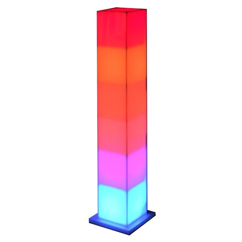 LED Colour Changing Square Pole