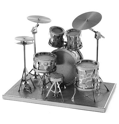 Metal Earth Drum Set 3D Model Kit