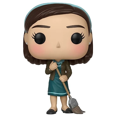 Pop Shape Of Water Elisa With Broom Vinyl Figure