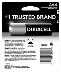 Duracell AA Batteries 4 Pack