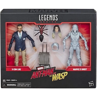 Hasbro Marvel Legends Series Ant-Man and The Wasp 6-Inch-Scale Movie-Inspired Action Figure 2-Pack