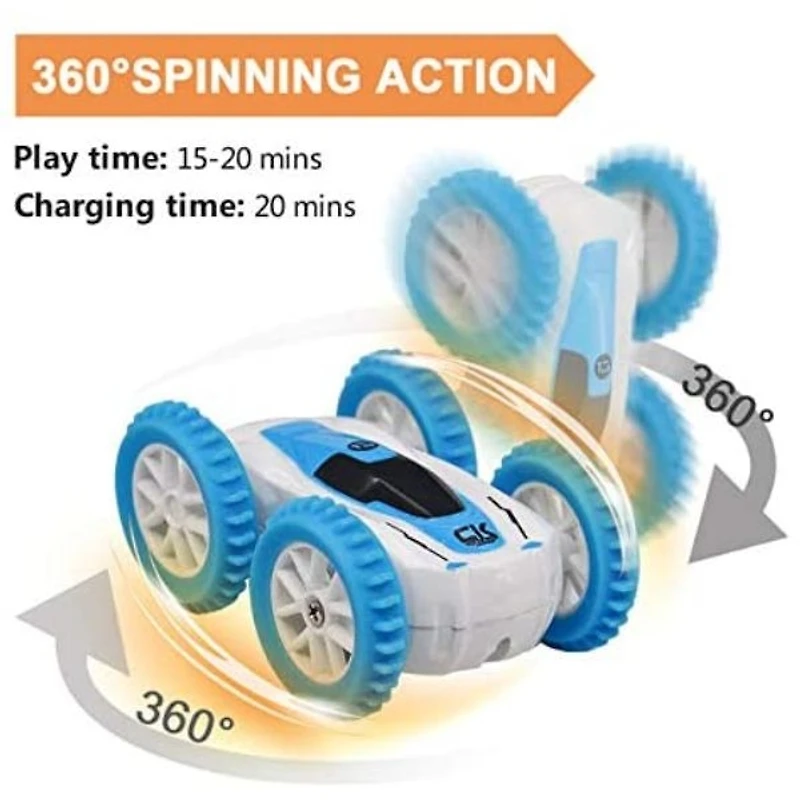 RC: Sinovan Mini RC Car 2.4G 4CH Stunt Mutilcolor