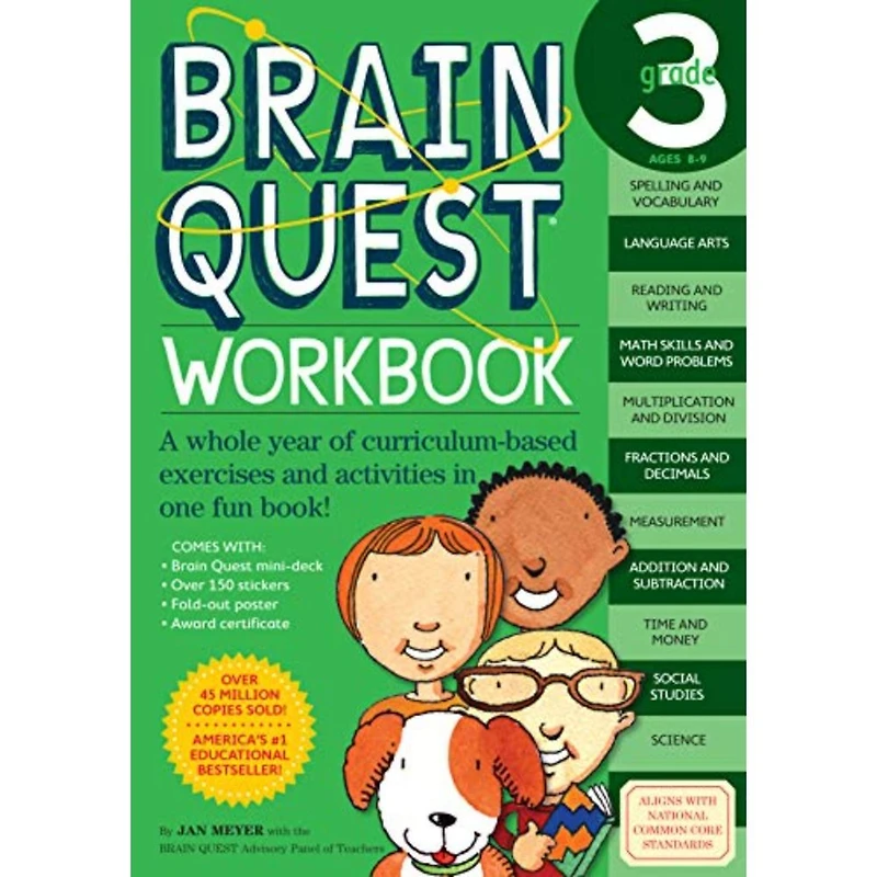 Brain quest workbook gr 3