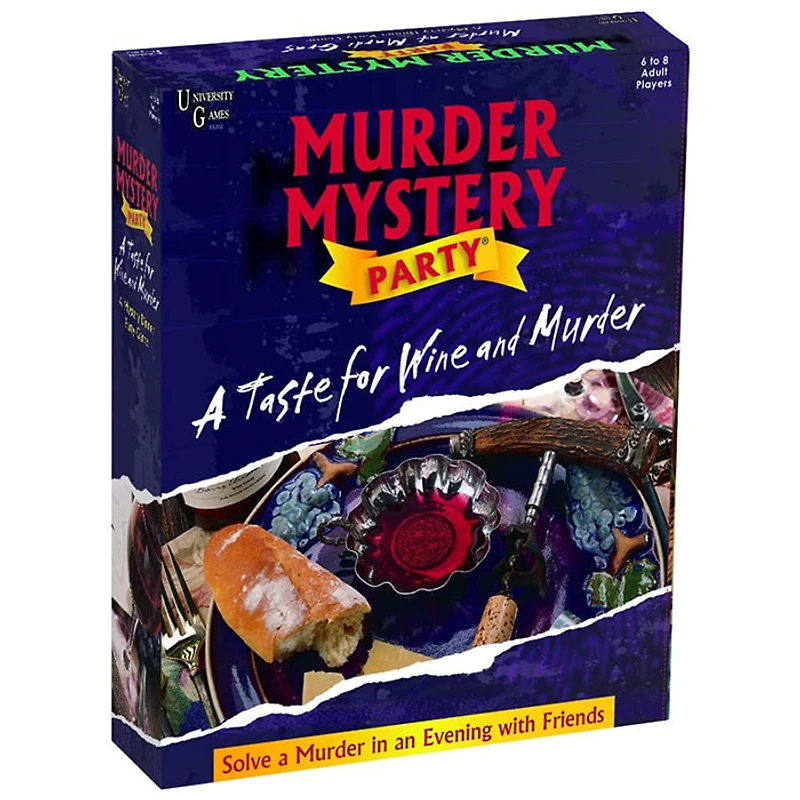 Murder Mystery Party A Taste for Wine & Murder