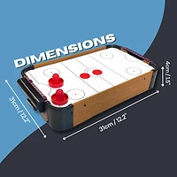 Air Hockey Wooden Medium (Style May Vary)