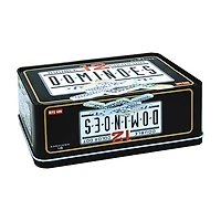 Dominoes Double 12 in Tin