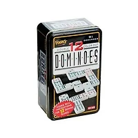 Dominoes Double 12 in Tin