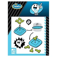 Pocket Brainteaser A-Ha! 4-T Puzzle 5 Pc Set