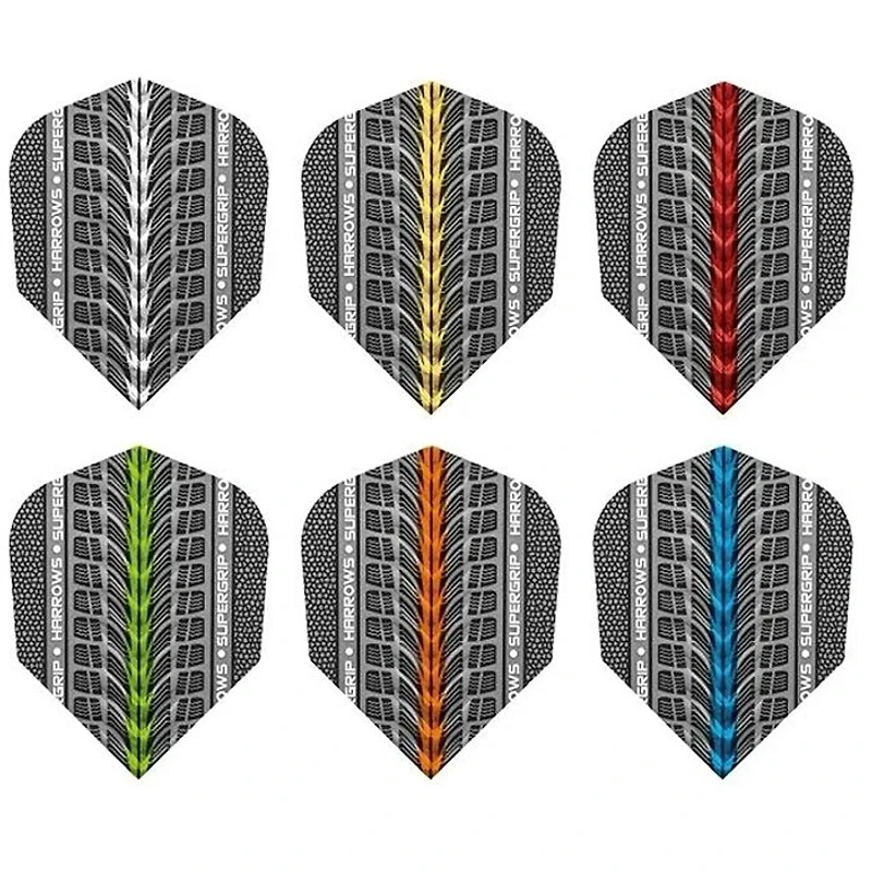 Harrows Carbon Dart Flights Assorted (Random Pick)