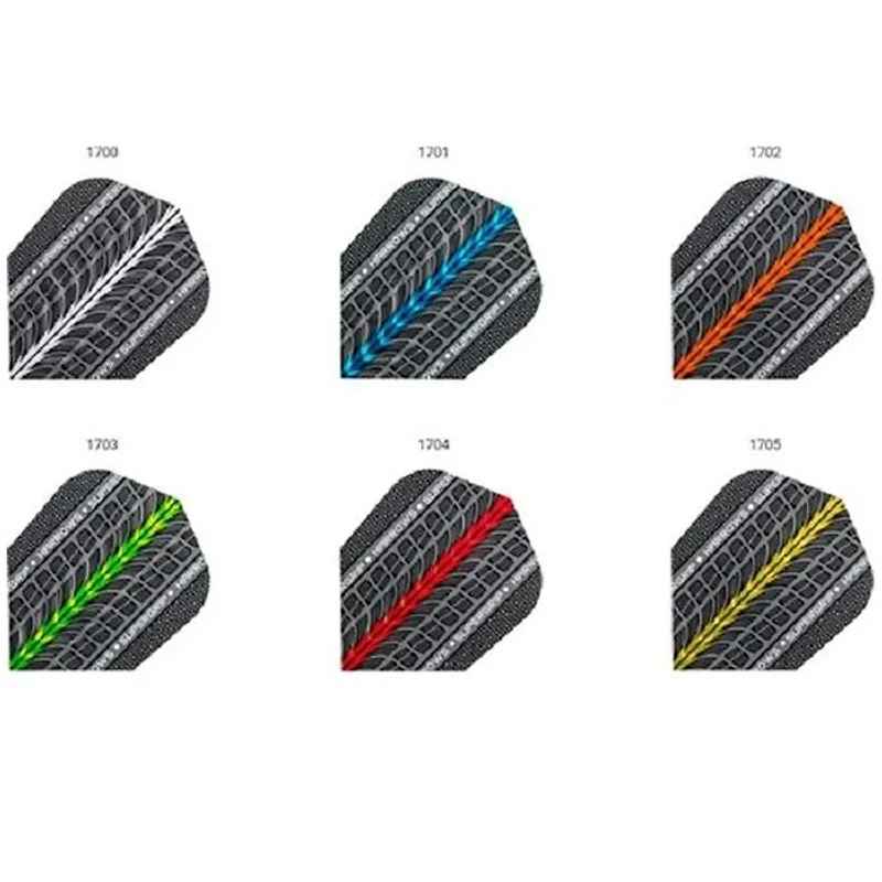 Harrows Carbon Dart Flights Assorted (Random Pick)
