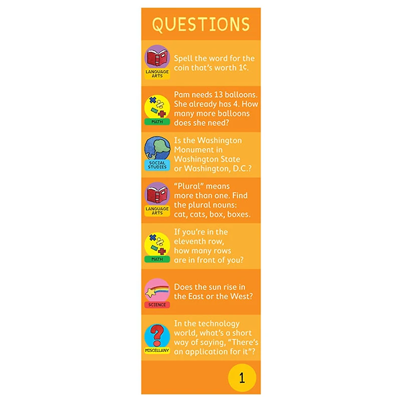 Brain Quest – Grade 2 Cards