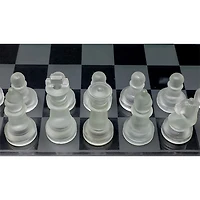 Chess Set Glass 35×35 cm