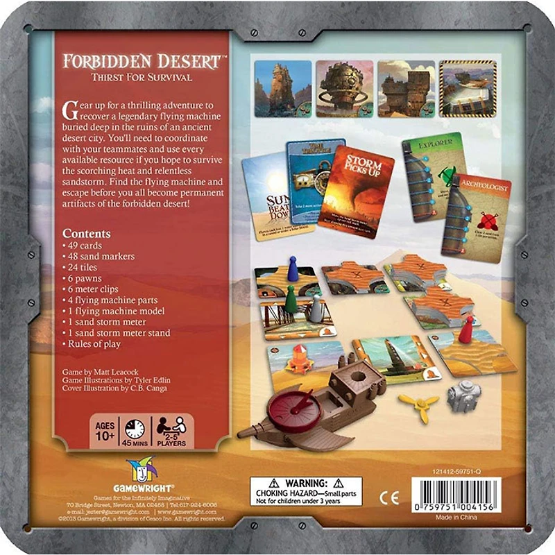 Forbidden Desert Board Game