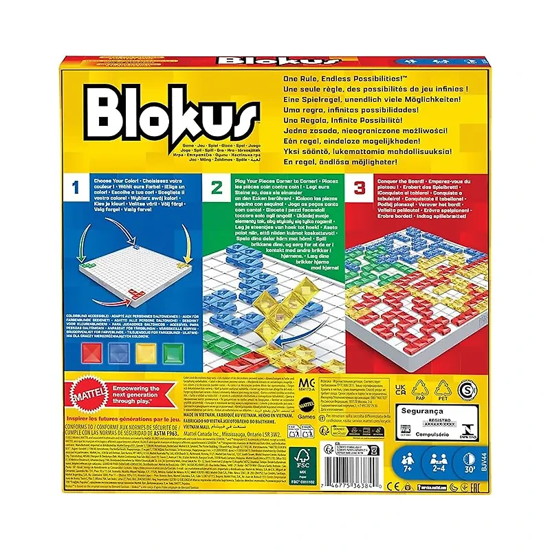 Blokus Game Strategy Board Game