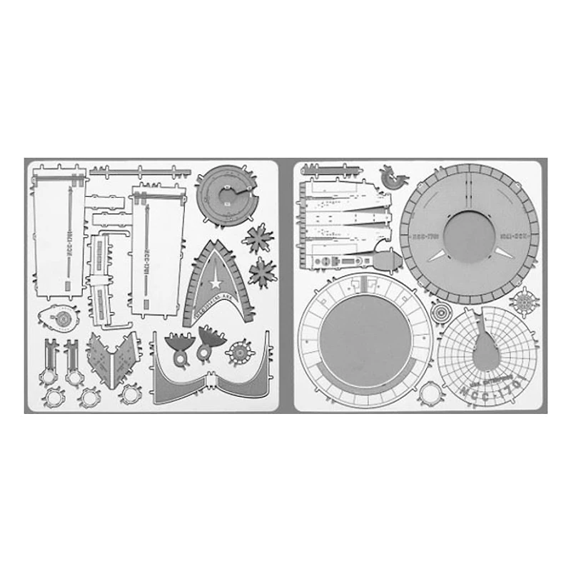 Metal Earth Star Trek USS Enterprise NCC-1701 Model Kit