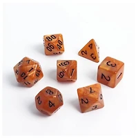 D&D Polyhedral Pearl Dice Set Assorted Colors (Random Pick)