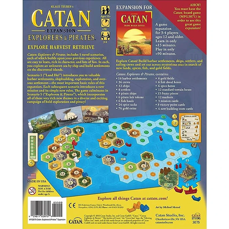 Catan: Explorers & Pirates 5th Edition
