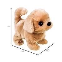 Westminster Golden Retriever Walking Small Plush Dog Toy