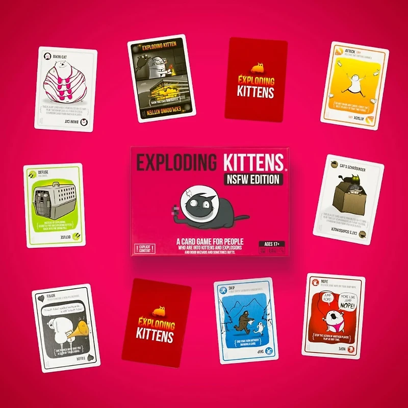 Exploding Kittens NSFW Edition
