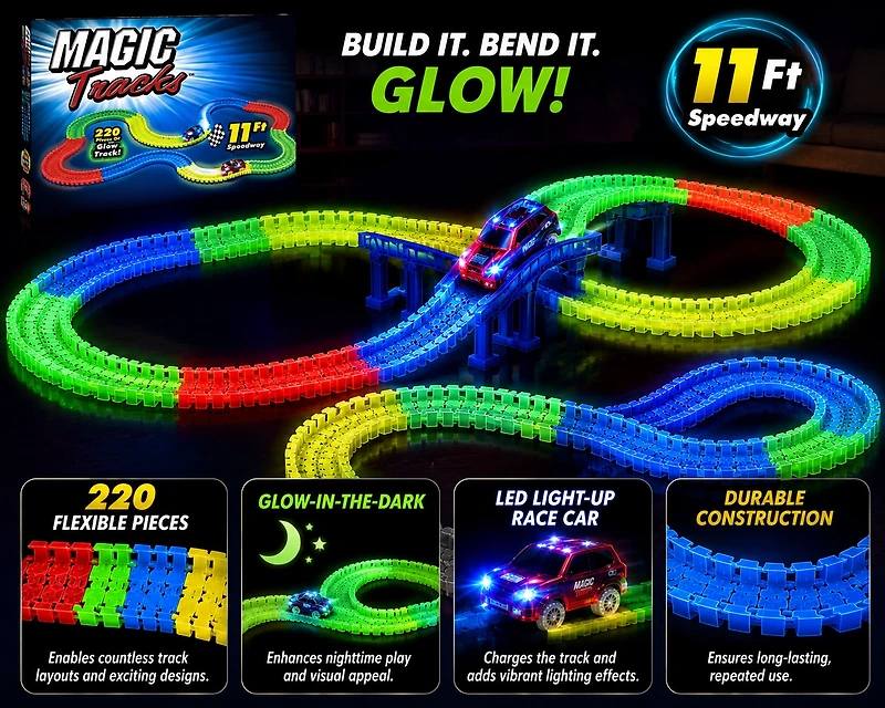 220 pieces Magic Tracks