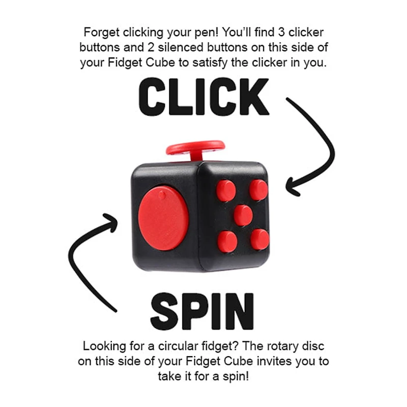 Fidget Cube Assorted (Random Pick)